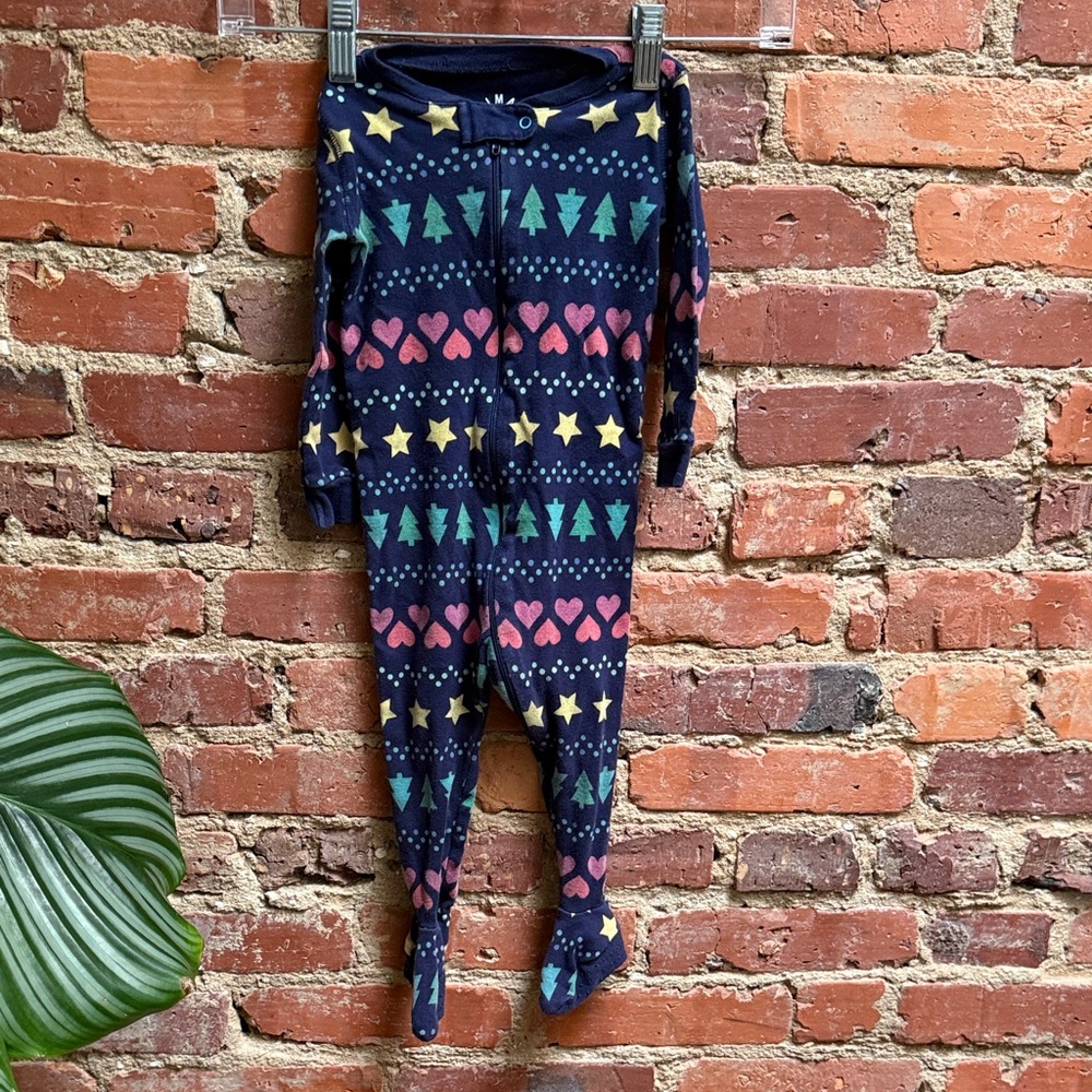 Primary Organic Cotton Footie pajama